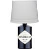 sicilia bedda - Lampade Abat-jour Realizzate con Bottiglie di Liquore - ELEGANTI e MODERNI complementi d'arredo - Varie Tipologie (Hendrick's Paralume Bianco)