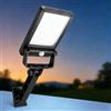 Aigostar Faretti LED da Esterno Solari 50W, 6500K Luce Solare Esterno con Sensore di Movimento PIR e 3 Modalità, IP65, Lampione Solare a LED da Parete per Giardino Terrazza Garage Vialetto