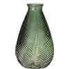 INNA-Glas Vaso a bottiglia INNA-Glas NELLOMIO, verde trasparente, 23 cm, Ø 14 cm