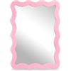 Wanmu Specchio magnetico con armadietto, specchio magnetico per trucco, 17,8 × 13,3 cm, piccolo specchio per armadietto scolastico, armadietto da palestra, armadietti da ufficio, bagno