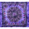 Seamar Copritutto Grande Tartarughe 80% Cotone 20% Poliestere 210x230cm Copridivano Telo Mare Maxi Arazzo Decorativo (Viola)