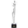 NENBOLEC Donna Statuetta Scultura Ballerina Soprammobili Statua Yoga Decorative Moderna Figurina Regali Casa Ornamento Resina Arte 42cm