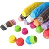 JIHUOO 500 mini pirottini colorati in carta resistente al grasso, stampi per muffin per pasticceria, confezioni per cupcake per feste di battesimo, carta per caramelle