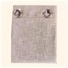 Generico Tenda con anelli cm 140 x 290, Poliestere 100%, disponibile in 4 colori, Semitrasparente (Lino)