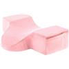 Generico Cuscino Farfalla Per Extension Ciglia | 50x20x12 Cm In Memory Foam, Rivestimento In Velluto | Poggiatesta Ergonomico Per Letto Estetista Con Supporto Cervicale | Cuscino Professionale