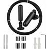 Zippicks 5m Stendibiancheria Da Esterno/Balcone, Filo Per Stendere In Acciaio Inox, Corda da Bucato Per Tende, Stendibiancheria, Filo Di Tensione, Tende da doccia