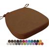 seokor Cuscini Per Sedia Cucina, 40x38/43x40/43x42cm Rimovibile Cuscino per Sedia,U-Shape Memory Foam Cuscini Per Sedia, Lavabile Cuscino per Sedia da Pranzo, for Interni Esterni Giardino(Color20,40x38x5cm)