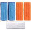 KEEPOW 5 Pads for iRobot Braava Jet 240/241 | lavabili e riutilizzabili, set include 2 panni umidi, 2 tamponi bagnati e 1 asciutto, adatto per pavimenti, facile installazi