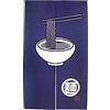 LIGICKY Noren - Tenda da porta in stile giapponese, stile lungo, per porte, finestre, protezione della privacy, decorazione per casa, sushi, ristorante, cucina, 85 x 150 cm, blu navy (tagliatelle)