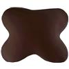 Edda Lux Federa adatta per Acamar cuscino, 55 x 47 cm, a forma di farfalla, fodera in morbido jersey 100% cotone per cuscino ergonomico, Caffè