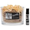 Essentia NATURE ESSENTIA Diffusore Naturale Pot Pourri, Profumatore per Ambienti, Diffusore Oli Essenziali | Amber Allure | Vaso in Vetro e Flacone con Fragranza da 5 ml