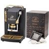 FABER - Macchina da Caffè Espresso Semi automatica Pro Mini Deluxe Serbatoio 1.3 Lt. Potenza 500 Watt Colore Nero - SPEDIZIONE GRATUITA