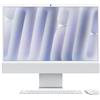 APPLE - iMac M M4 59,7 cm (23.5') 4480 x 2520 Pixel PC All-in-one 16 GB 1 TB SSD macOS Sequoia Wi-Fi 6E (802.11ax) Argento Layout QWERTZ - SPEDIZIONE GRATUITA