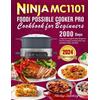 Iderling Qawtho Ninja MC1101 Foodi Possible Cooker Pro Cookbook for (Tascabile)