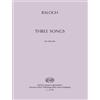 Máté Balogh Three Songs for Solo Viola (Music score)