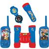 Lexibook Limited set avventura Paw Patrol con walkie-talkie fino a 120 m, binocolo e bussola