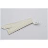 Cartier Bracciale IN Pelle 18MM Chiusure Pieghevoli 16MM Nuovo 18-16 Bianco