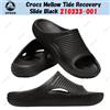 Crocs Mellow Tide Recovery Slide nero 210333-001 taglia unisex