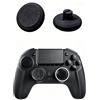 Zhixteu Per Nacon Revolution 5 Pro Cappucci per Joystick con Impugnatura per Pollice, Design Antiscivolo con Superficie Ruvida, Cappucci di Ricambio Resistenti all'Usura per le Levette Analogiche (nero)