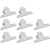 GUTE LINES Fermacarte, Clip Multiuso in Metallo, Pinze Multiuso, Clip del Raccoglitore, Ufficio di Cancelleria Pinze, per Ufficio, Scuola e Famiglia (Moderno art, 8PCS x 50MM)