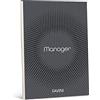 Favini A423614 Manager Blocco collato per Appunti rigatura quadro 10mm 90 fogli da 80 gr Formato A4 (21x29,7 cm) Made in Italy