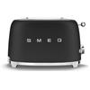 Smeg linea Anni '50 Smeg Tostapane 2x2 TSF01BLMEU finitura nero opaco