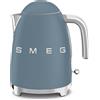 Smeg linea Anni '50 Smeg Bollitore elettrico KLF03SBMEU finitura storm blue