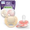 Philips Avent Succhiotto ultra soft 0-6m no bpa per pelli sensibiliphilips avent - philips avent