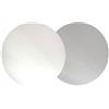 Brand New Cake BrandNewCake® Sottotorta Rotondo Ø 28cm Bianco/Argento - 100 Pezzi - Supporto per Torte - Cartone per Torte