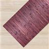 IlGruppone Tappeto Passatoia In Vero Bamboo Tappeto Cucina Ingresso In Legno Antiscivolo Aderente Lavabile E Antimacchia Tagliabile - Viola - 50x350 cm