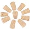 GLOGLOW 2Types 10PCS Tappi conici in sughero naturale Tappi in legno per vino/birra(Bouteille de bière 20 * 15 * 35mm)