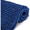 FCSDETAIL Tappetino da bagno antiscivolo a pelo lungo, 70 x 120 cm, lavabile in lavatrice, con assorbimento dell'acqua, per vasca da bagno, doccia e bagno