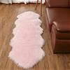 SXYHKJ Tappeto Morbido e soffice,Faux Pelliccia di Agnello,Fluffy Soft Hair Decorativo Cuscino da Sedia Divano stuoia (60x160cm, Rosa)
