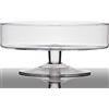 INNA-Glas Ciotola, Cilindro/Rotondo, Trasparente, 13cm, Ø 29cm | per Alimenti Corie su Piede - Piatto per Snack/Vaso in Vetro