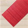 IlGruppone Tappeto Passatoia In Vero Bamboo Tappeto Cucina Ingresso In Legno Antiscivolo Aderente Lavabile E Antimacchia Tagliabile - Bordeaux - 50x150 cm