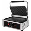 Générique Griglia Panini professionale elettrica - Piastre scanalate/liscia - 2,2 kW - Temperatura 0 - 300 °C - Ampia superficie di cottura