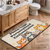 Leesentec Zerbino Personalizzato con Foto, Logo e Nome, Zerbino Ingresso Esterno Lavabile in Lavatrice Antiscivolo, Tappeto Personalizzato Regali per Casa Nuova (60 x 120 cm)