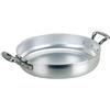 Baldassare Agnelli Pentole Agnelli, FAMA114, Tegame con 2 Maniglie, Alluminio, Argento