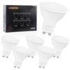 AIMHEIM Lampadine Led Gu10 Dimmerabile, 5W Faretto GU10 Equivalente a 50W, Luce Bianca Calda 3000K, Basso Consumo, Angolo del Fascio di 120 Gradi, 6 Pezzi