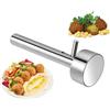 ds. distinctive style Falafel - Paletta da 4 cm, in acciaio inox, facile da usare e pulire, non appiccicosa, strumento da cucina mediorientale