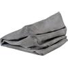 POKAR Set di Copricuscino per Cuscini per Europallet da 2 Pezzi: 1x 120x80 Cuscino-Sedile + 1x Cuscino-Schienale 120x40, Grigio