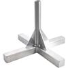 Gastronics Supporto per spiedini a croce, 25 x 25 x 17,5 cm, rinforzato
