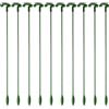 Generico 10 Pezzi Picchettis di Supporto per Piante da Interno ed Esterno - Stecche per Peonia, Orchidea, Pomodoros, Rosa - Aste di Fissaggio per Fiori e Piante Grasse - Supporto per Giardino e Balcone