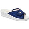 Sanital Light 1261LY Ciabatte Donna in Tessuto Elastico - Leggere, Comode e Colorate | Plantare Anti-Shock | BORDO' 39