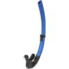 Pwshymi Tubo di Respirazione per lo Snorkeling, Accessori Subacquei Durevoli, Respirazione Senza Sforzo per attività Subacquee, PVC e Silicone, /Blu (Nera)