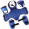 KIXZSAZ Set completo per adulti Kick Boxing MMA Karate Include protezione per il torace e coppa inguinale dotata di fodera interna in ad densità per il