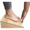 Generisch Tavola elastica per polpacci, dispositivo di allenamento in legno, per squat wedge, per piedi, gambe, caviglie, ginocchia, pilates, danza, yoga, equilibrio, esercizi del corpo, fitness, allenamento