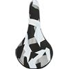 POENVFPO Cuscino per Sella per Bici, Ampia Sella per Bicicletta in Memory Foam, in Pelle PU e Plastica PP, Assorbimento degli Urti, Scala di Riduzione della Pressione, in Acciaio per Uomo e Donna,