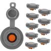 FOMIYES 10 Tappi Valvola in Tpu per Materasso Gonfiabile e Cuscino da Viaggio, Kit Ricambio Chiusura Ermetica e Sgonfiaggio Rapido, per Campeggio e Kayak