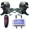 JCKJWL Propulsore subacqueo U92 da 12-24 V, Motore brushless Impermeabile, 300/150 KV, Spinta di 47,2 lb/52,2 lb for e Barche Potere Forte(12V 300KV Set)